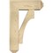 Ekena Millwork Westlake Craftsman Rough Sawn Bracket w/ Offset Brace, Douglas Fir, 8"W x 22"D x 34"H BKT0806X22X34WTL04RDF - alternate 4
